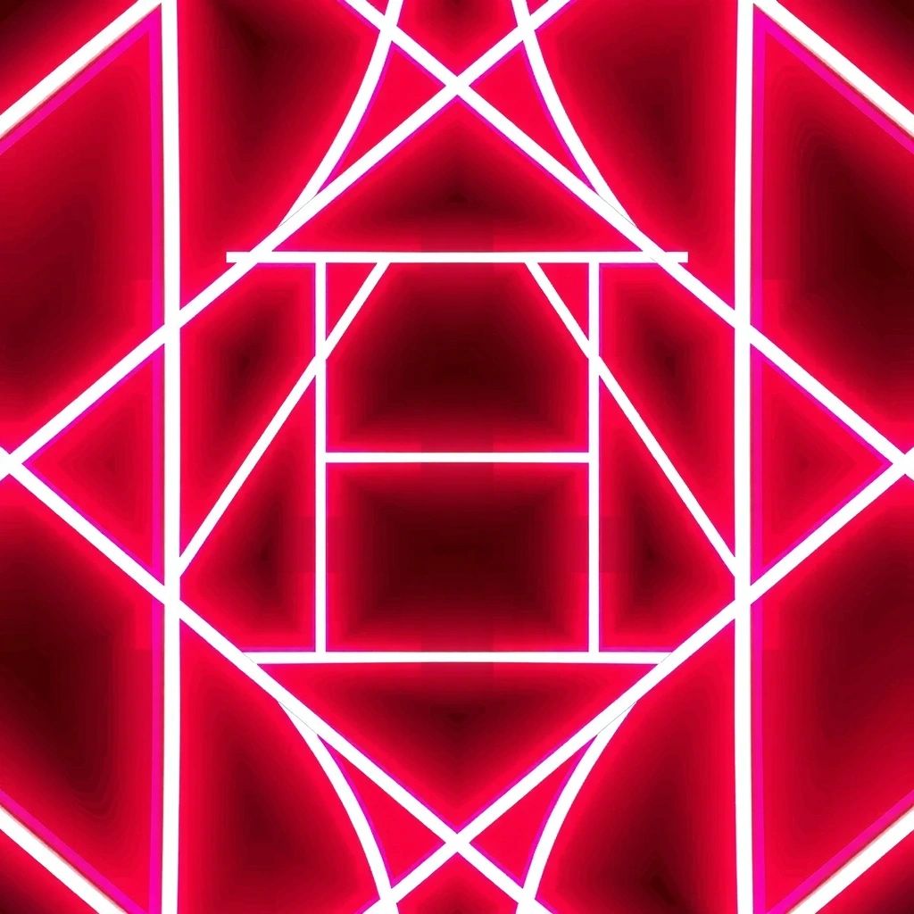 Abstract neon background pattern